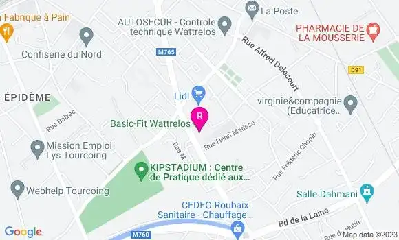 Localisation Restaurant Grill La Braise