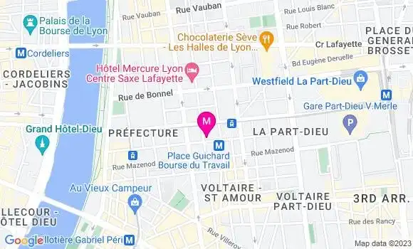 Localisation Restaurant  L
