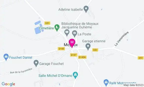 Localisation Restaurant  Bacchus et Marmitons