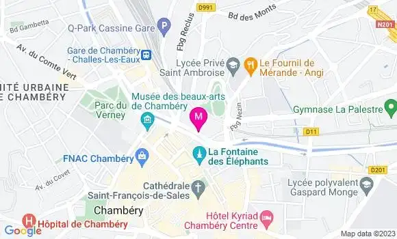 Localisation Brasserie le Z