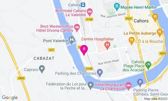 Localisation Restaurant  Le Jardin des Saveurs