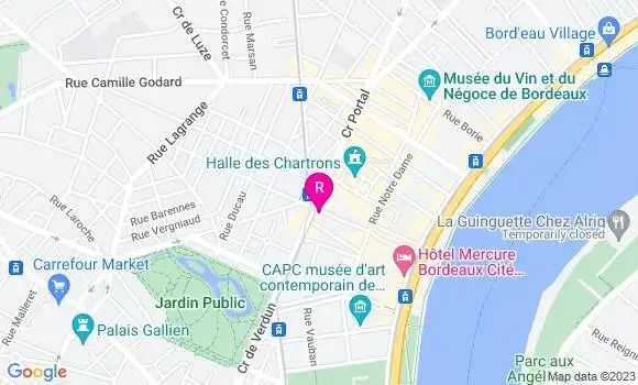 Localisation Restaurant  Hortus