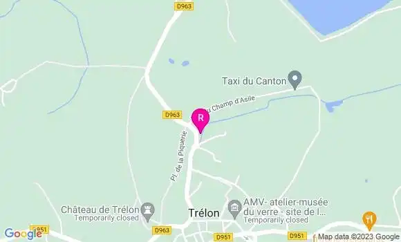Localisation Restaurant  Le Saint Hubert