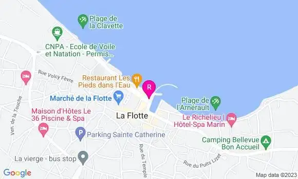 Localisation Restaurant  Le Corner du Môle