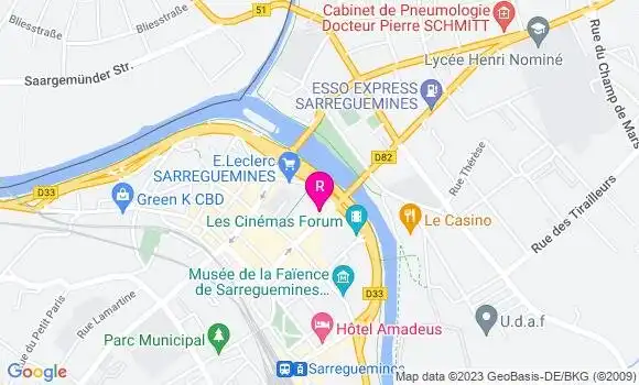 Localisation Restaurant  Au Sirop d