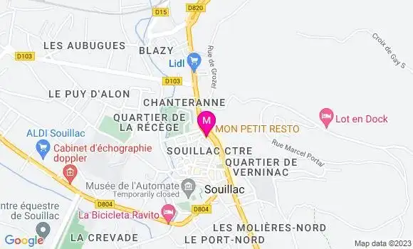 Localisation Restaurant  Mon Petit Resto