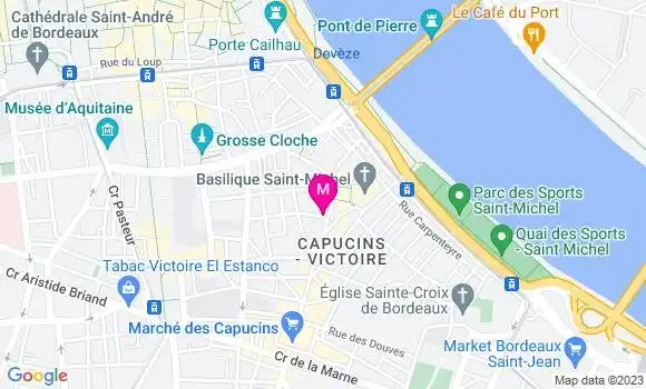 Localisation Restaurant  La Table Deruelle