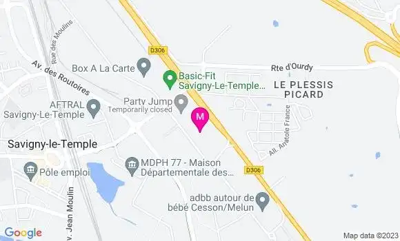 Localisation Restaurant  Villa d