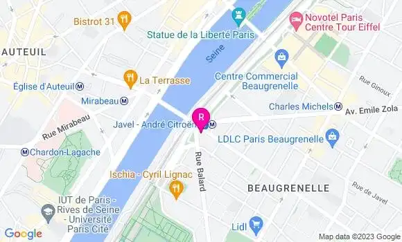 Localisation Brasserie L