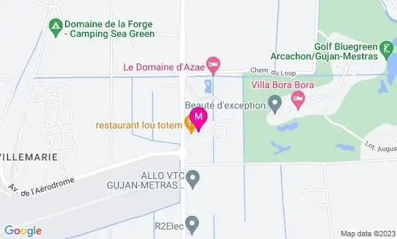 Localisation Restaurant  Lou Totem