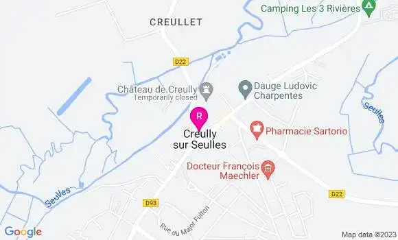 Localisation Crêperie Le Farfadet