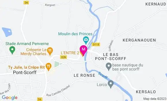 Localisation Restaurant  L