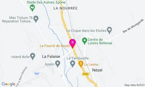 Localisation Restaurant  L