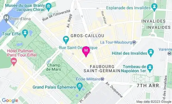 Localisation Restaurant Italien La Sartoria