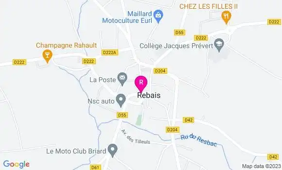Localisation La Brasserie Gourmande