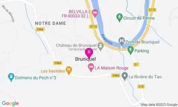 Localisation Restaurant  Chez Pigassou