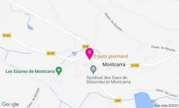 Localisation Restaurant  O Puits Gourmand