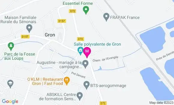 Localisation Restaurant  Les Copains d