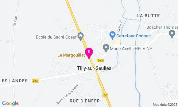 Localisation Restaurant  Le Margouillat