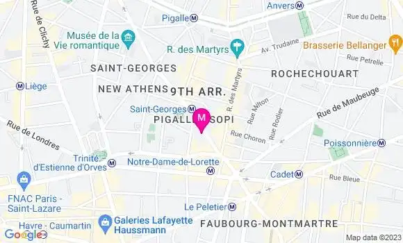 Localisation Restaurant  Chez Chou