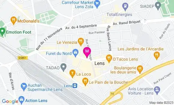 Localisation Restaurant Bar La Civette