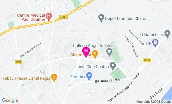 Localisation Pizzeria Ad Occhio