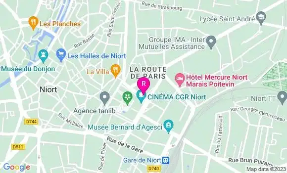 Localisation Restaurant  La Marmite de Marmotte
