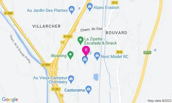 Localisation Restaurant  New Palace