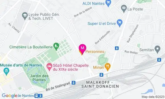 Localisation Restaurant  Personnes