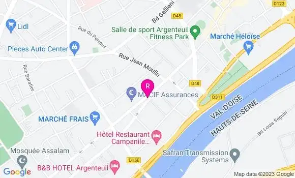 Localisation Restaurant Marocain L