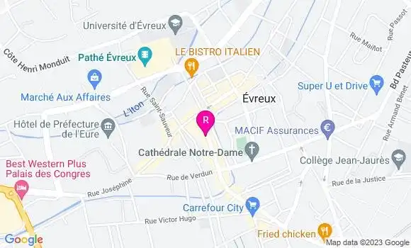 Localisation Café Diamond