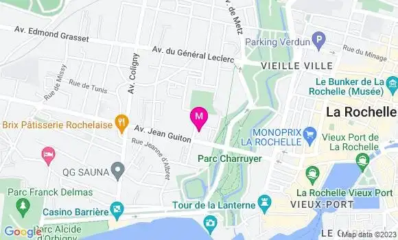 Localisation Brasserie Jean