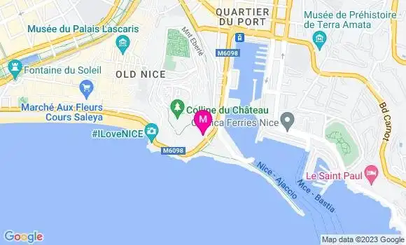 Localisation Restaurant  Le Rocher