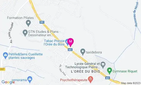 Localisation Restaurant  Zen Asie