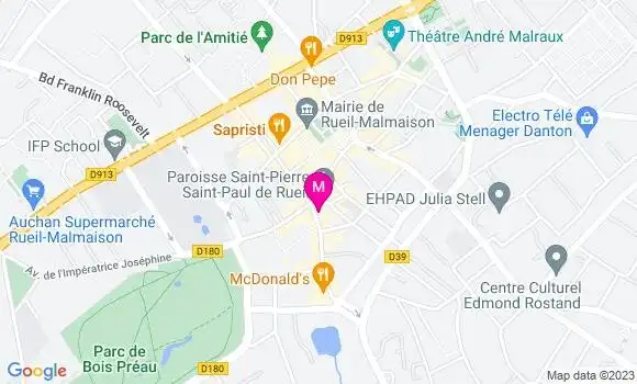 Localisation Brasserie Le Beauharnais