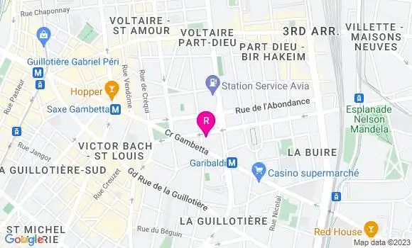 Localisation Restaurant  Burger House