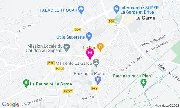 Localisation Bistrot Le Bistrok