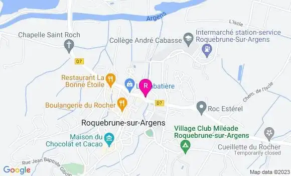 Localisation Pizzeria Le Robinson