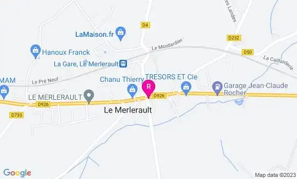 Localisation Restaurant  Café de l