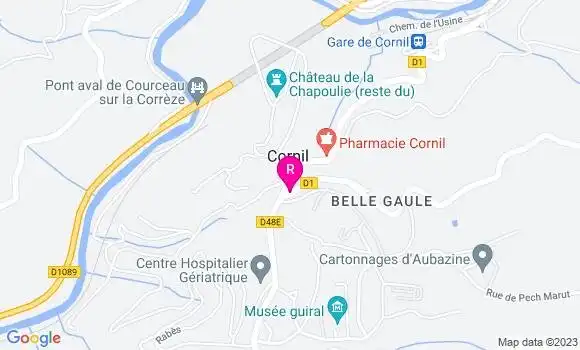 Localisation Restaurant  Le Bercop