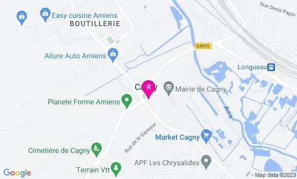 Localisation Brasserie du Centre
