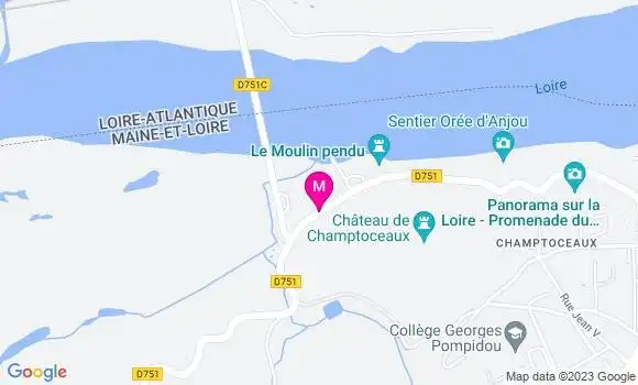 Localisation Restaurant  Le Port du Moulin