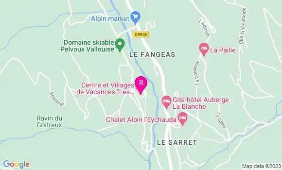 Localisation Brasserie Alphand