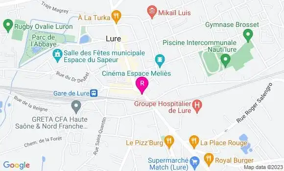 Localisation Restaurant  A la Fondante