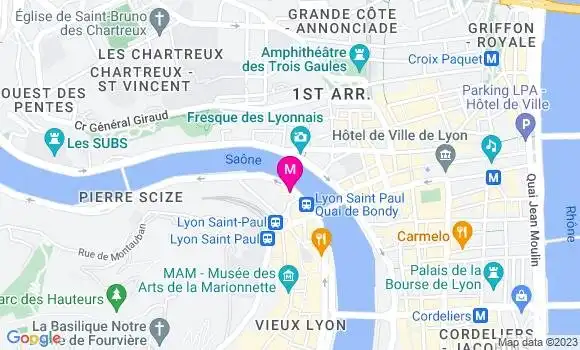Localisation Bistrot Bondy