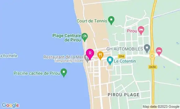 Localisation Restaurant Italien Les Embruns