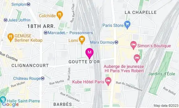 Localisation Restaurant  Le Café Neon