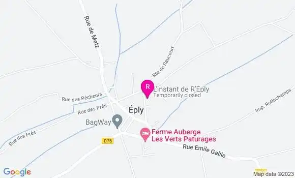 Localisation Restaurant  L