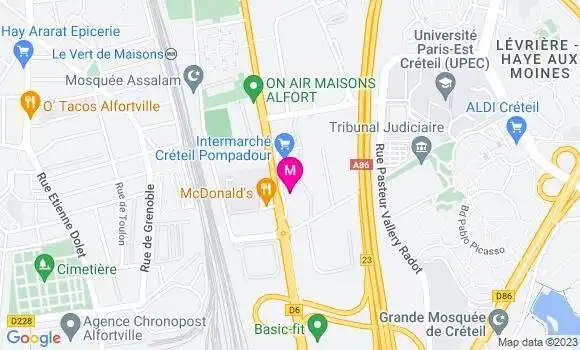 Localisation Pizzeria Pizz