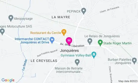 Localisation Pizzeria Pizza des Halles